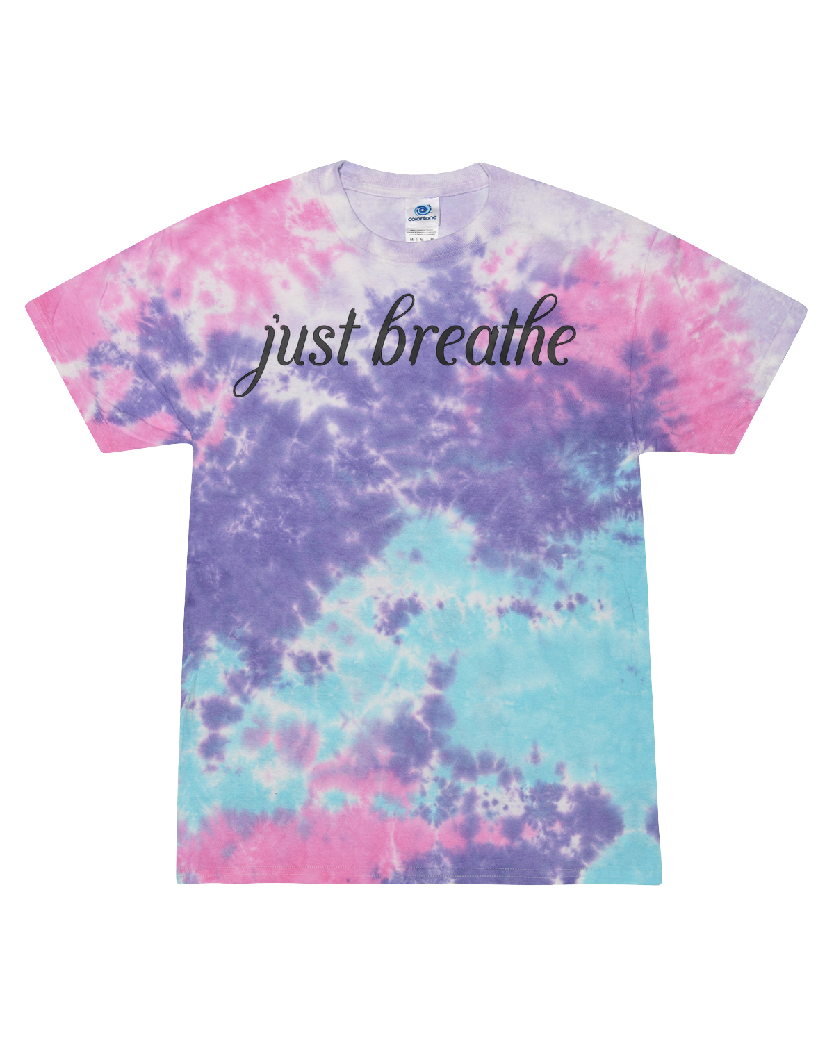 Just breathe mental health awareness t-shirt